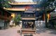 China: Worshippers at an incense burner in the Linggu Si or Spirit Valley Temple, Zijin Shan, Nanjing, Jiangsu Province